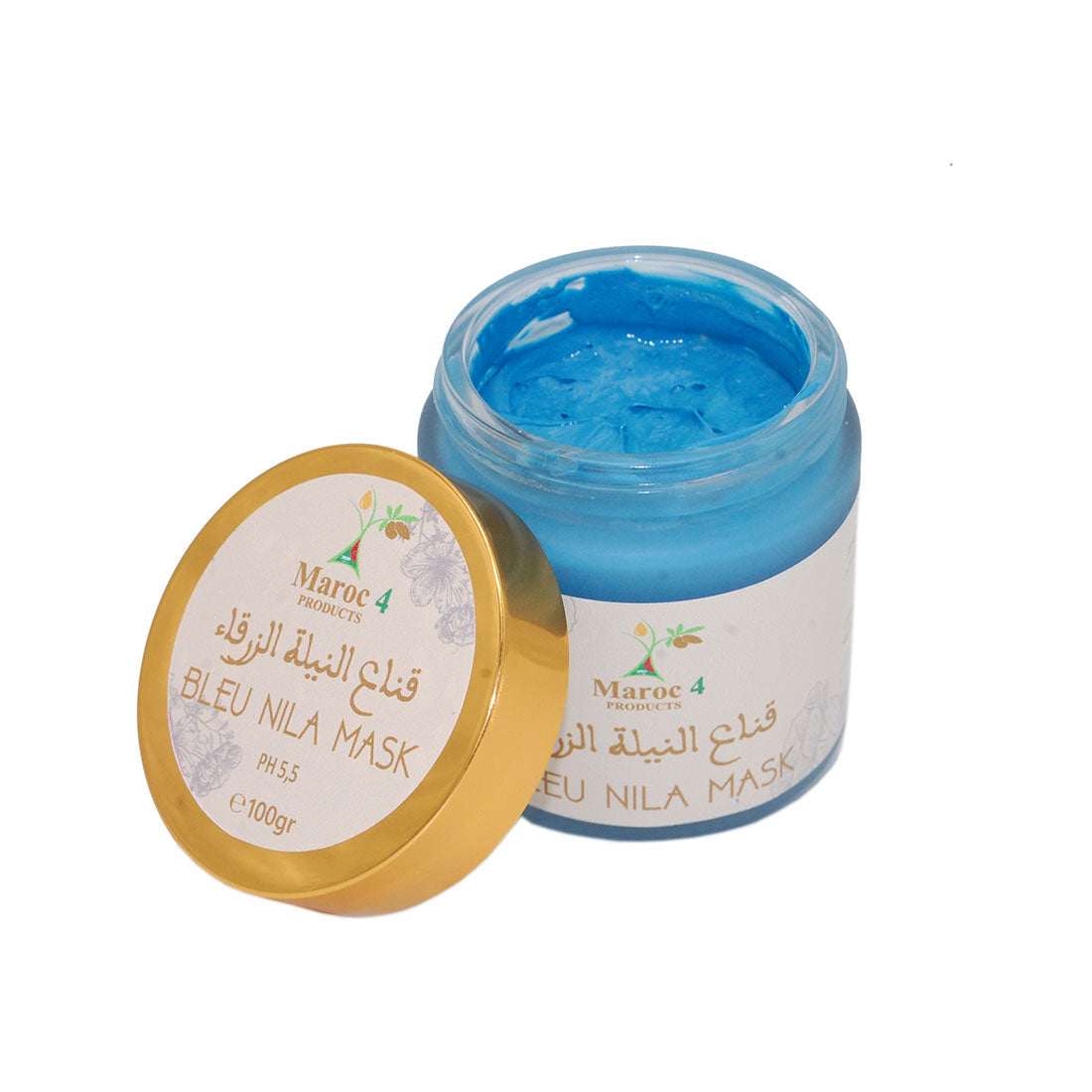 ماسك النيلة الزرقاء للوجه