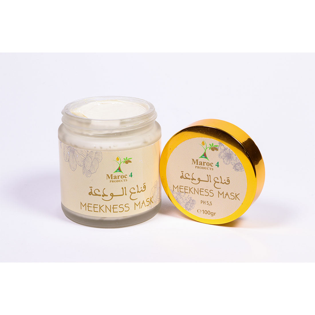 قناع الطين بالودعة